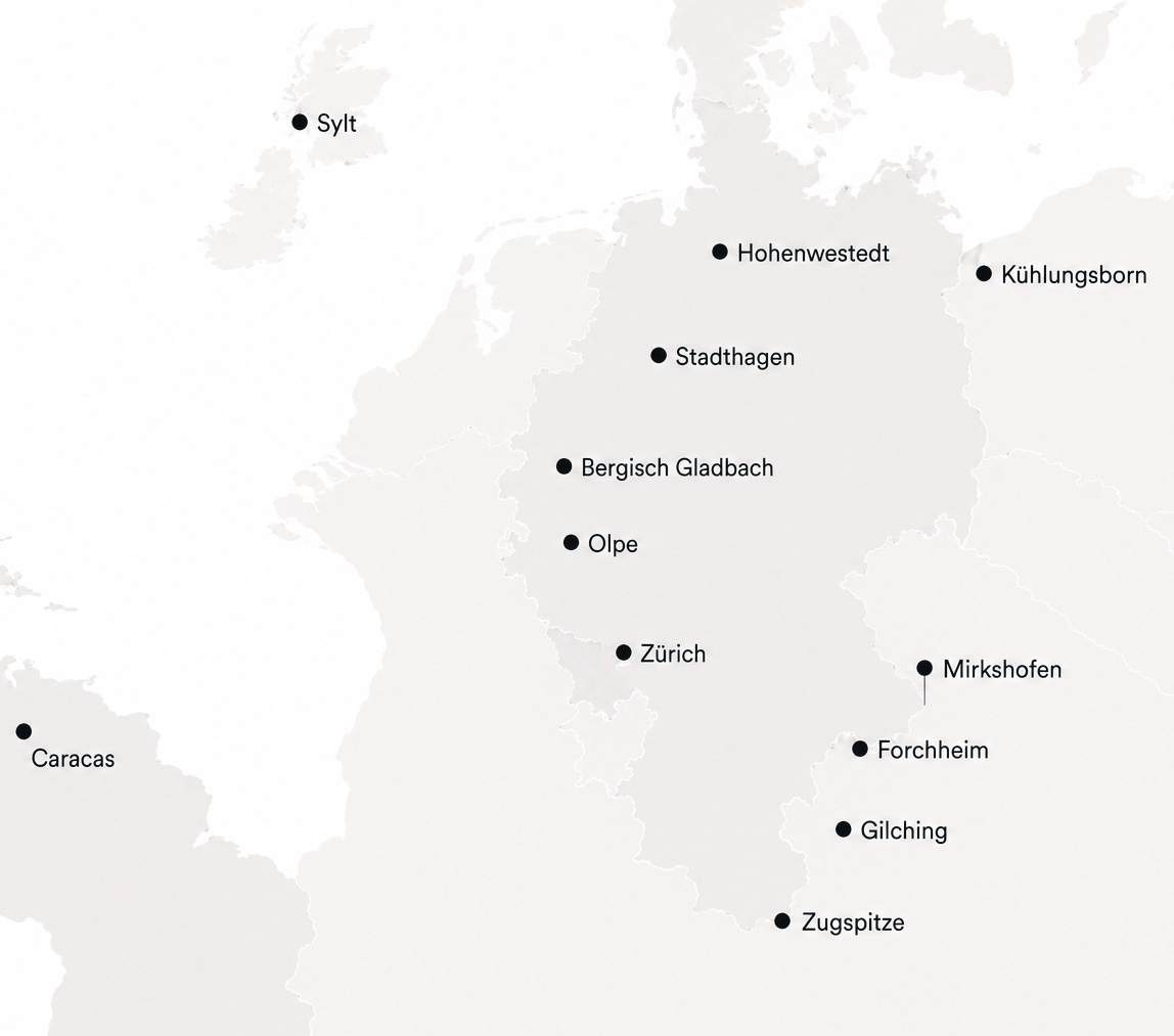 Karte: regionale Lieferanten (12 Punkte)